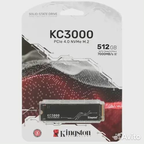 Kingston 512 Gb KC3000 SKC3000S/512G