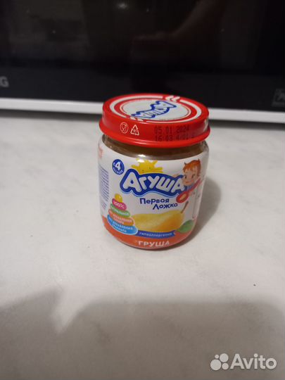 Фруктовое пюре Агуша