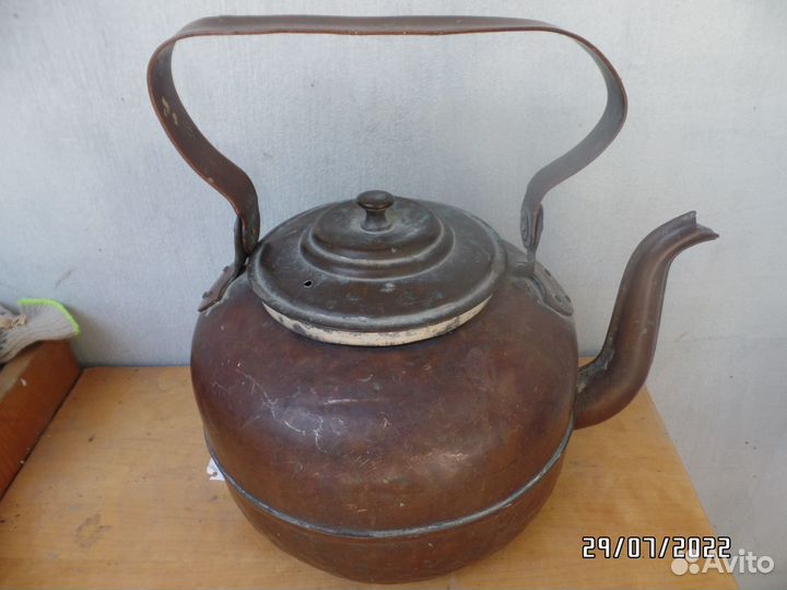Чайник медный