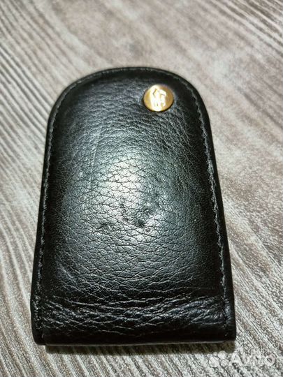Зажим для денег кожа