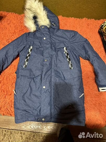 Парка для мальчика 140 зима