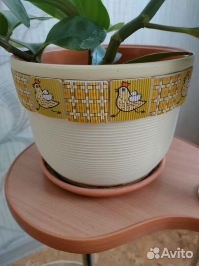 Подставка для цветов напольная деревянная