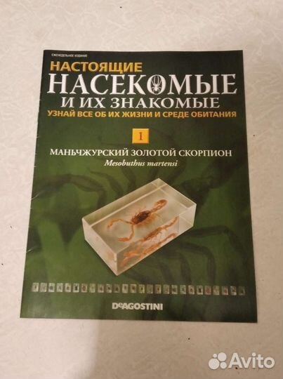 Насекомые и их знакомые, DeAgostini