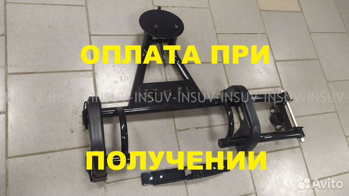 Поворотный кронштейн запаски Нива (под фаркоп)