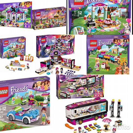 Lego Friends 8 наборов оригинал
