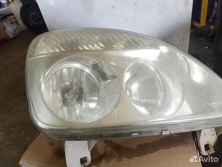 Фары газель пластик