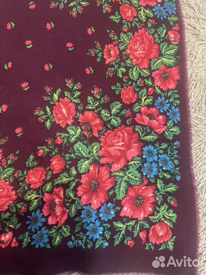 Шарф и платок павловопосадские1979г.в