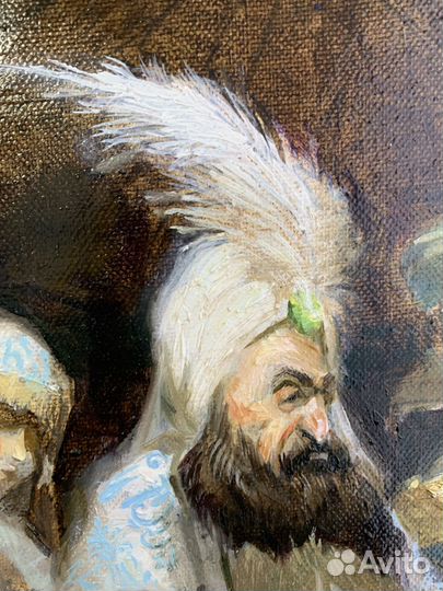 Картина маслом на холсте 