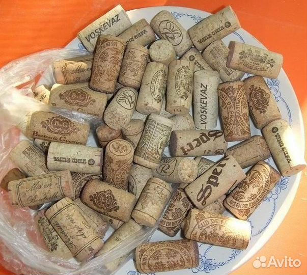 Пробки натуральные пробкового дерева Винные корко