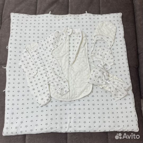 Конверт - одеяло на выписку весна осень