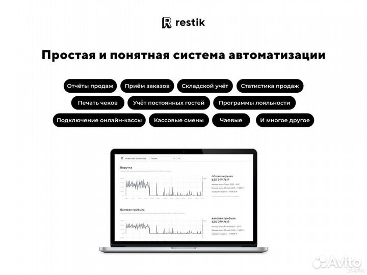 Автоматизация кофейни — программа Restik