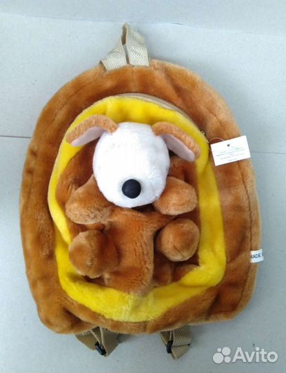 Детский плюшевый рюкзачок