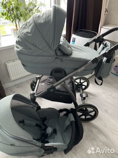 Коляска tutis uno 3 plus 2 в 1