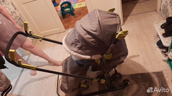 Детские санки коляска