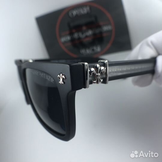 Очки chrome hearts полулюкс