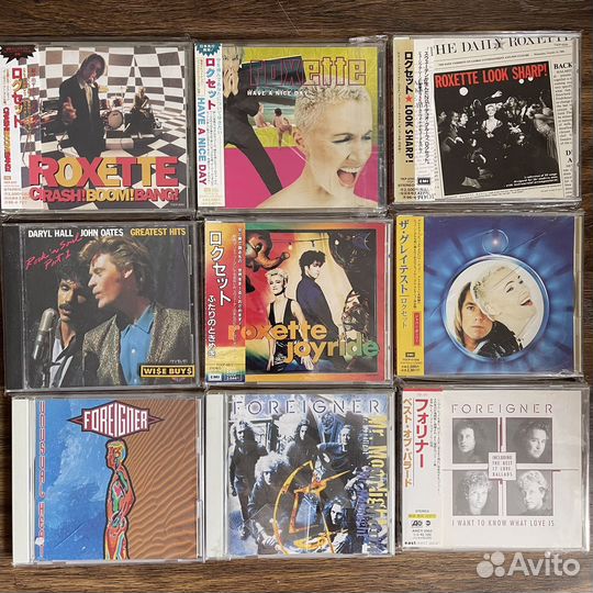 Диски CD фирменные рок из японии 08/23
