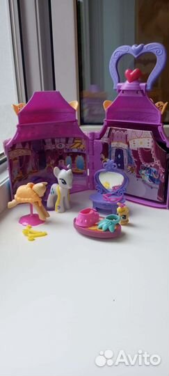 My little pony домик рарити