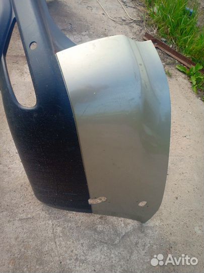 Бампер задний Mitsubishi Pajero Montero Sport