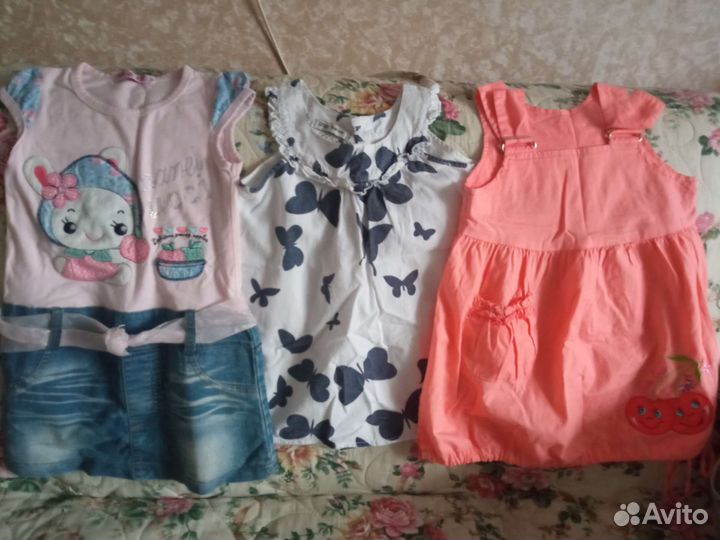 Вещи пакетом на девочку 2 года