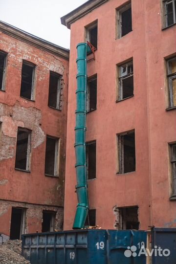 Мусоросброс строительный в аренду