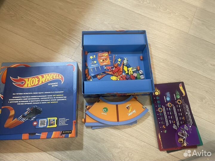 Настольная игра hot wheels