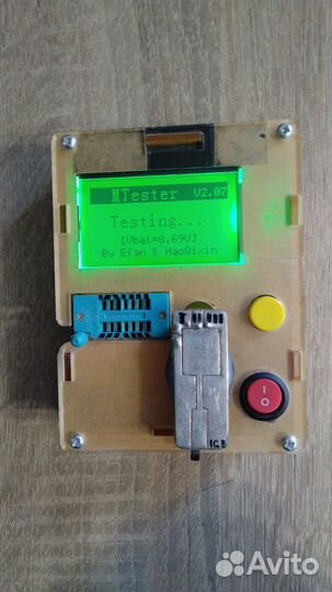 Транзистор-тестер LCR в корпусе