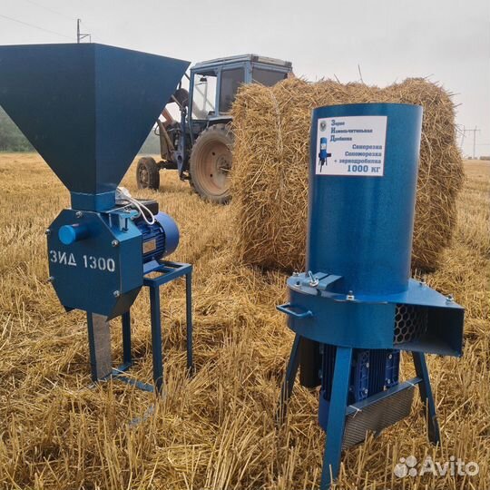 Зернодробилка зид1300