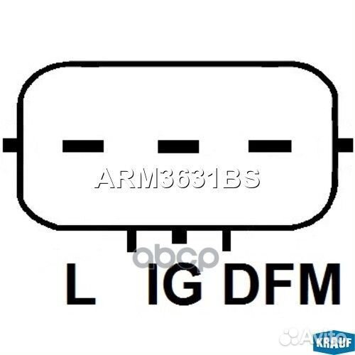 Регулятор генератора ARM3631BS ARM3631BS Krauf