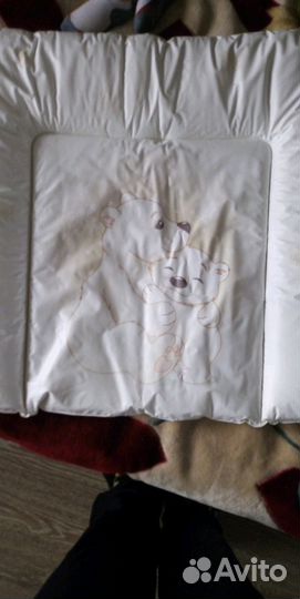 Пеленальный коврик на комод