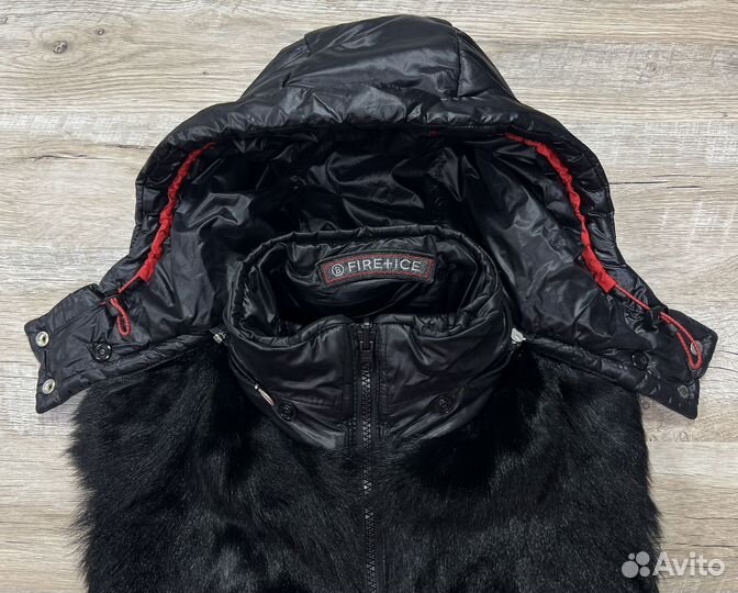 Bogner женская меховая двухстороняя жилетка