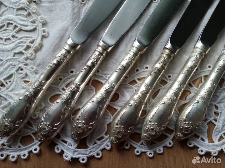 Мельхиоровые ложки, вилки СССР