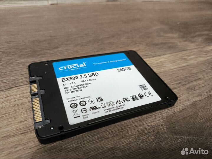 SSD Crucial BX500 2.5