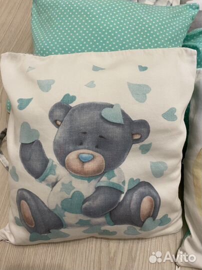 Бортики в детскую кроватку