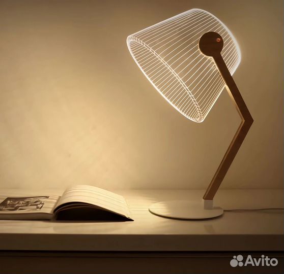3D светильник/Лампа-голограмма/Настольная лампа