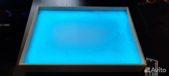 Стол с подсветкой для рисования песком