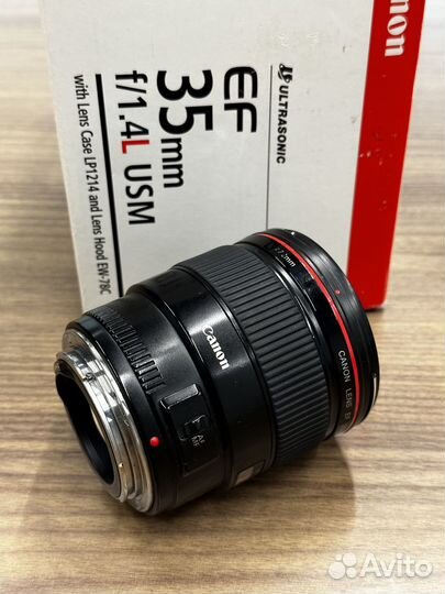 Объектив Canon EF 35mm f/1.4L USM