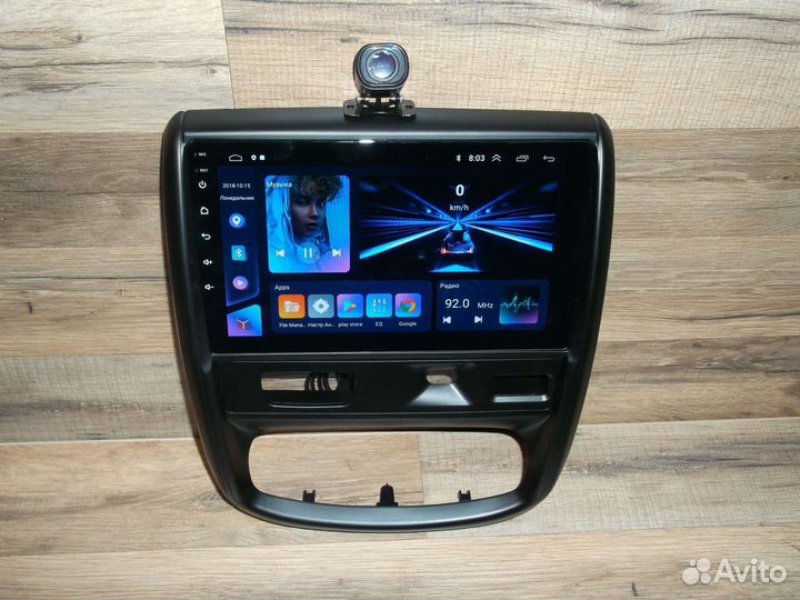 Магнитола Renault Duster Android с камерой