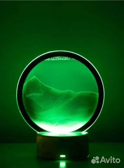 Светильник лампа ночник 3D живая картина Пески NEW