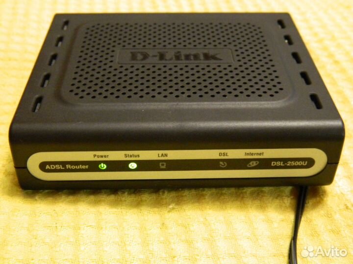 D-Link 2500U adsl 2+ Ethernet router