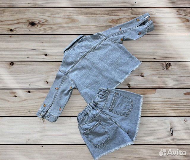 Костюм джинсовый для девочки 92