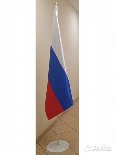 Протокольный флаг, подставка