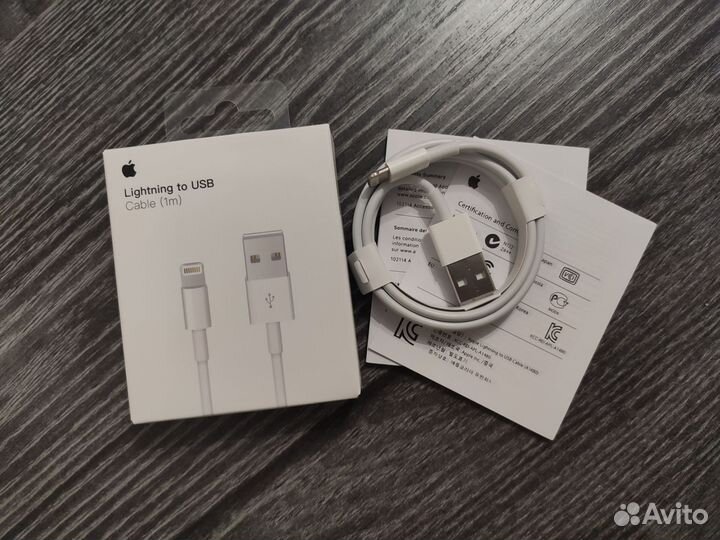 Кабель Apple Usb - Lightning 1м (Оригинал)