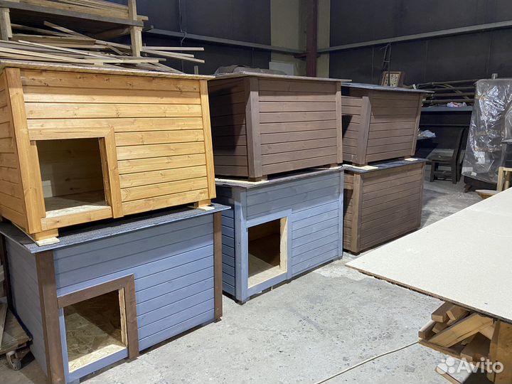 Будка для собаки утепленная