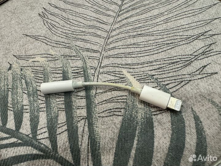 Переходник Apple lightning 3.5 Оригинал