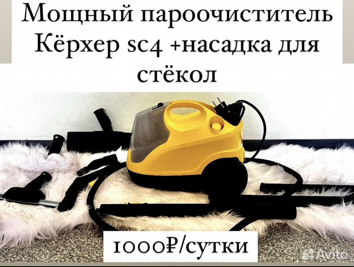 Пароочиститель Karcher в аренду