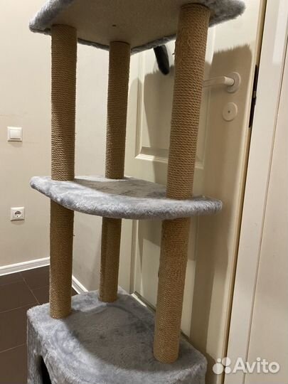 Когтеточка домик для кошки