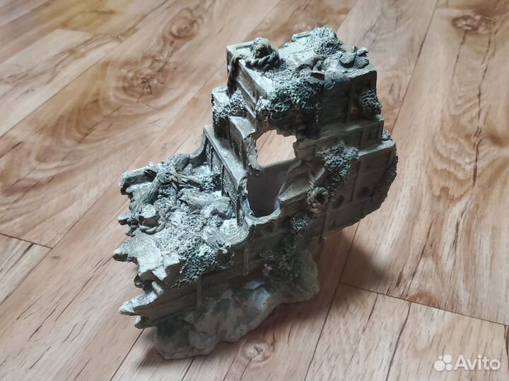 Декорации для аквариума корабль