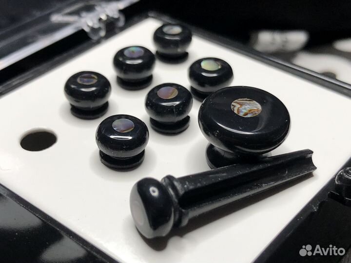 Пины Martin Bridge Pin Set Black Abalone