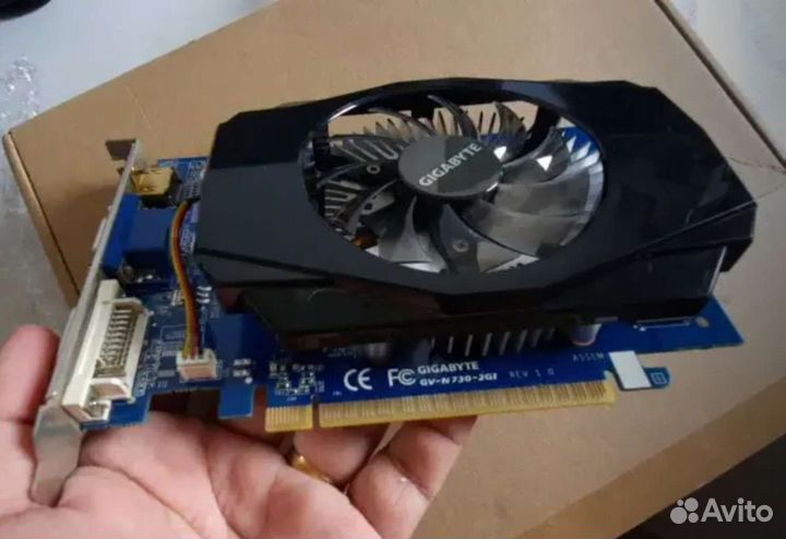 Видеокарта gigabyte GT 730 и другое для пк