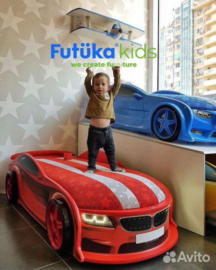 Кровать машина